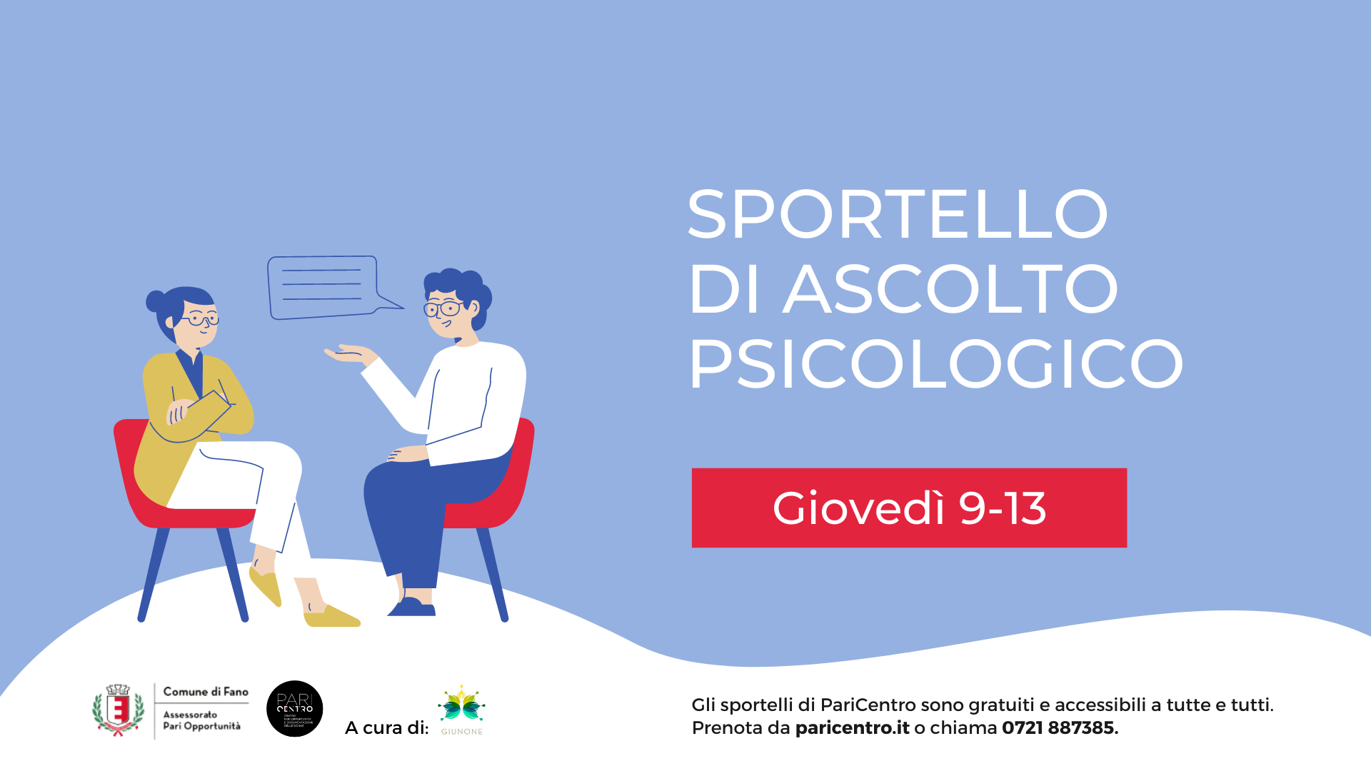 SPORTELLO GIUNONE Ascolto psicologico